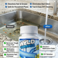 Wild Tornado Powerful Sink & Drain Cleaner | Fast-Acting Hair, Grease & Odor Remover for Kitchen, Bathroom & Toilet